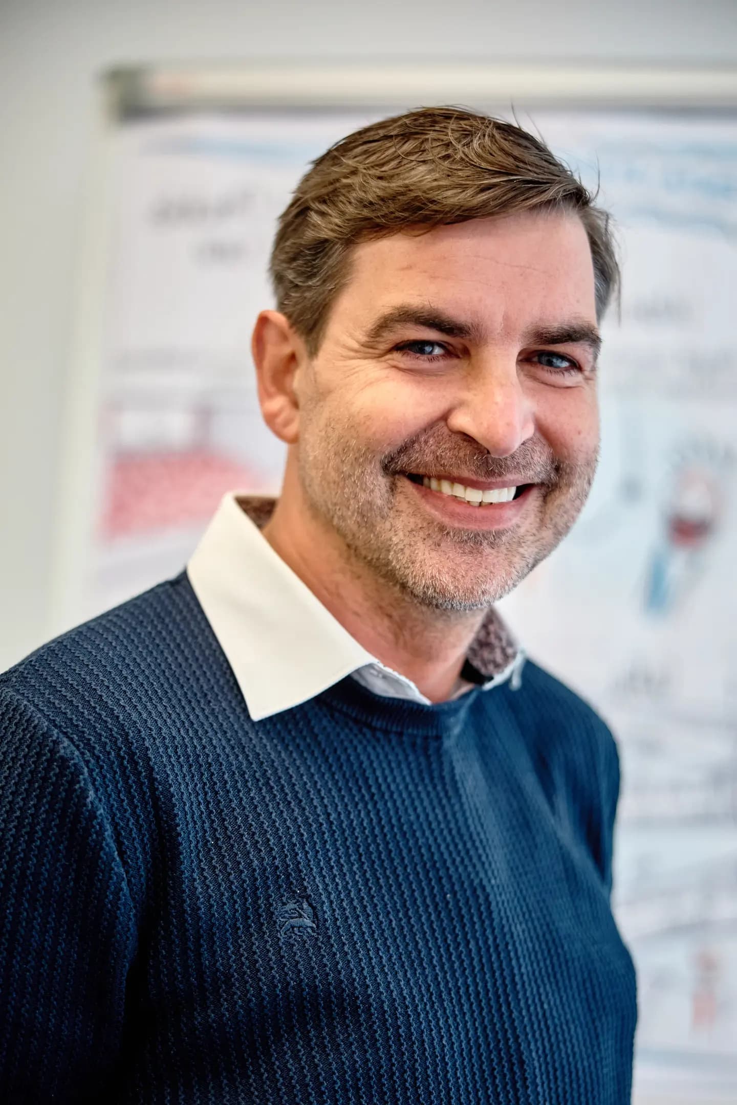 Andreas Gerlach arbeitet direkt im Prozess mit einem Team vor Ort.